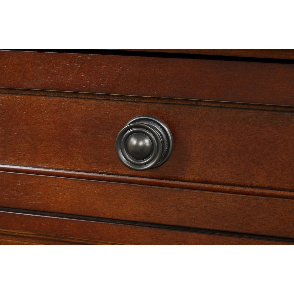 Glory Furniture Meade Dresser in Cherry Color