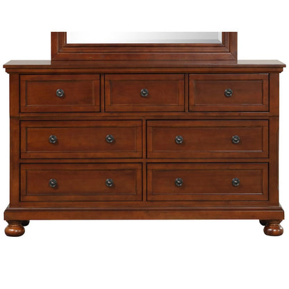 Glory Furniture Meade Dresser in Cherry Color