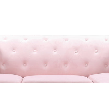Glory Furniture Pompano Accent Chair in Pink Color