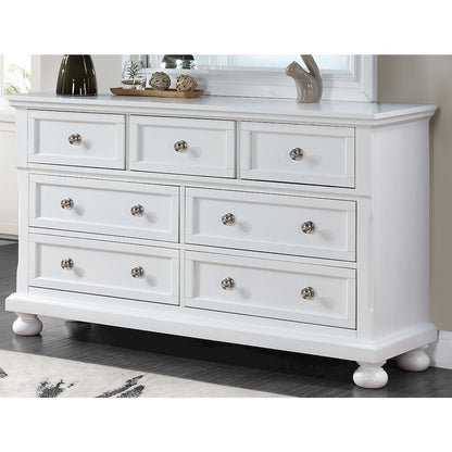 Glory Furniture Meade Dresser in White Color