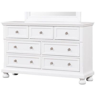 Glory Furniture Meade Dresser in White Color