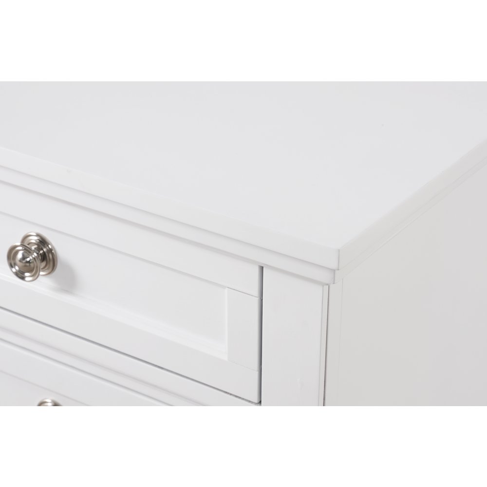Glory Furniture Meade Dresser in White Color