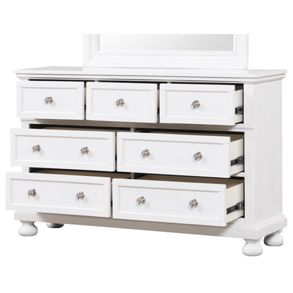 Glory Furniture Meade Dresser in White Color