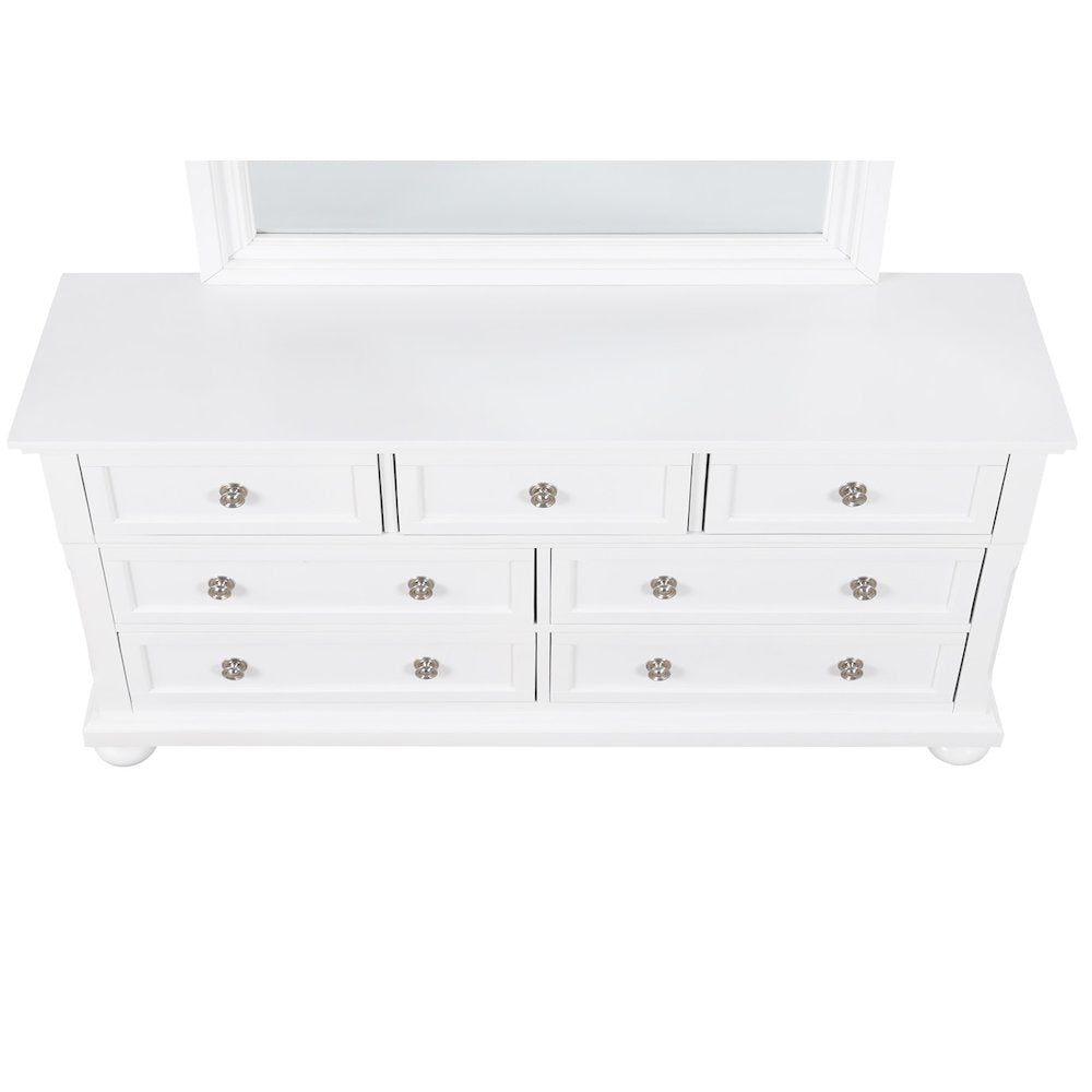 Glory Furniture Meade Dresser in White Color