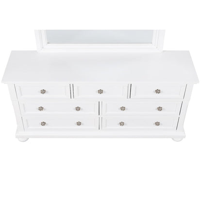 Glory Furniture Meade Dresser in White Color