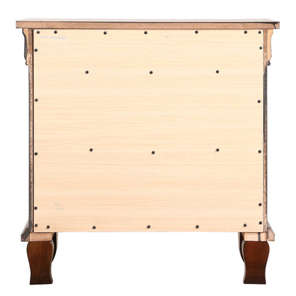 Glory Furniture Triton Night Stand in Cappuccino Color