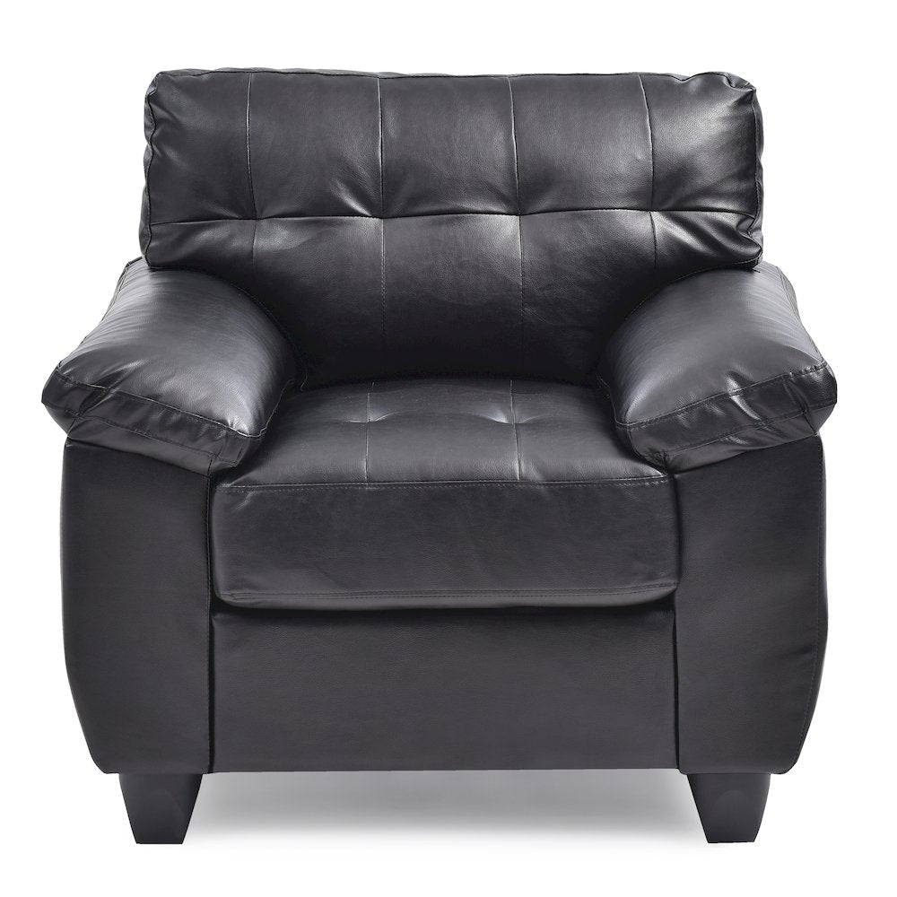 Glory Furniture Gallant Accent Chair in Black Color
