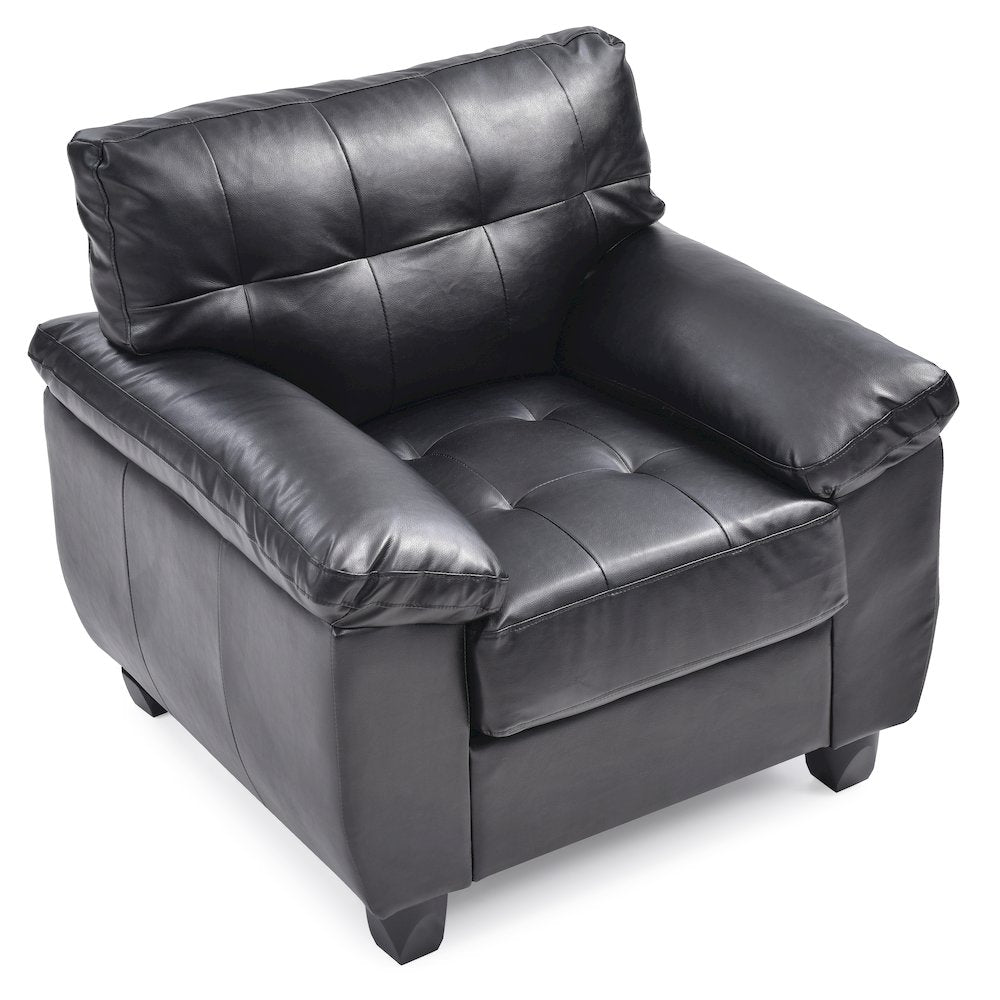 Glory Furniture Gallant Accent Chair in Black Color