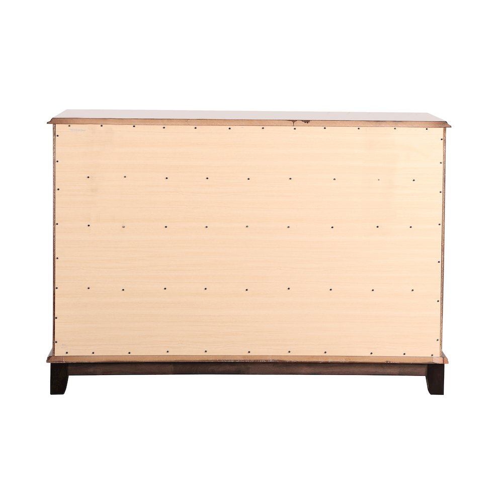 Glory Furniture Ashford Dresser in Cappuccino Color