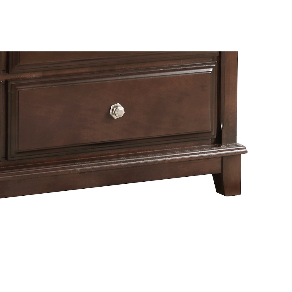 Glory Furniture Ashford Dresser in Cappuccino Color