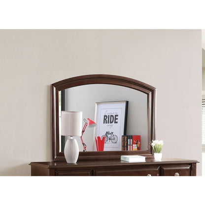 Glory Furniture Ashford Mirror in Cappuccino Color