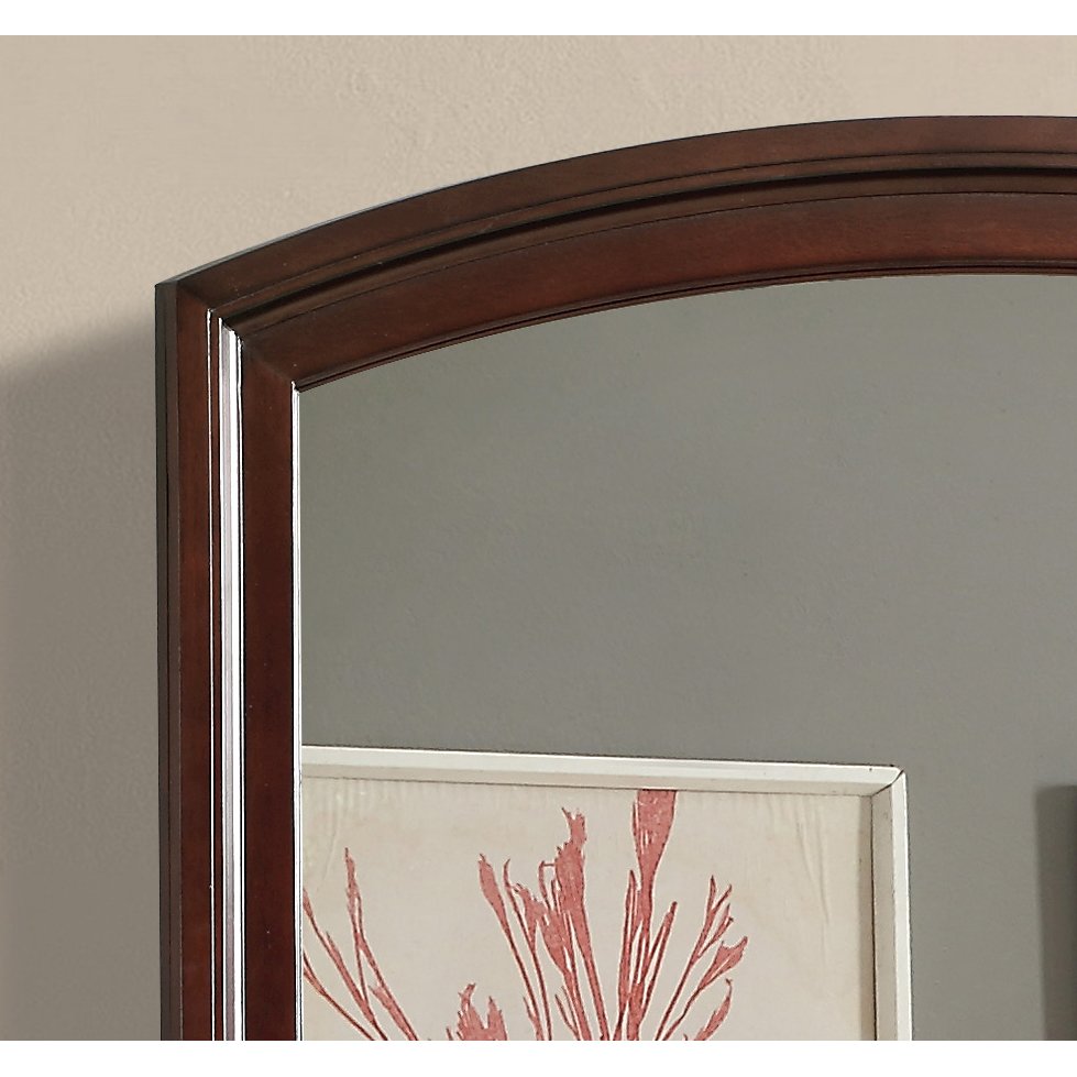 Glory Furniture Ashford Mirror in Cappuccino Color