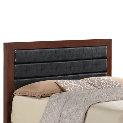 Glory Furniture Burlington King Storage Bed in Cherry Color