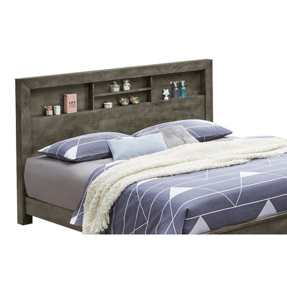 Glory Furniture Burlington Full Bed in Gray Color