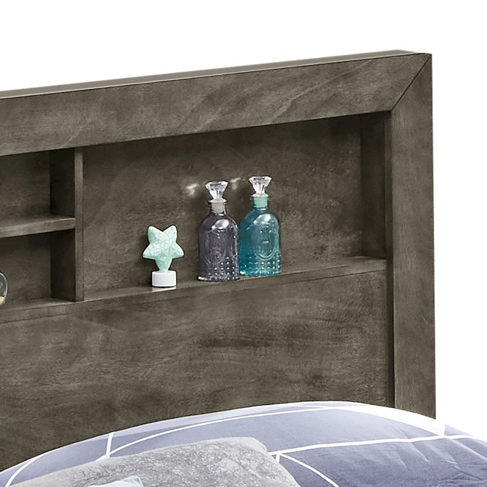 Glory Furniture Burlington Full Bed in Gray Color