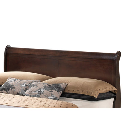 Glory Furniture Louis Phillipe King Storage Bed in Cappuccino Color