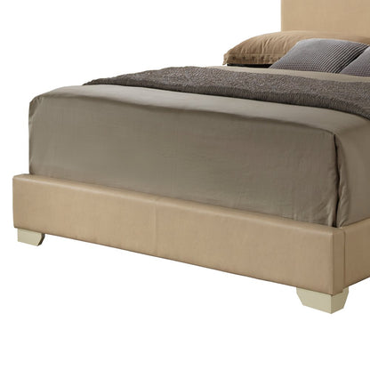 Glory Furniture Aaron Full Bed in Beige Color