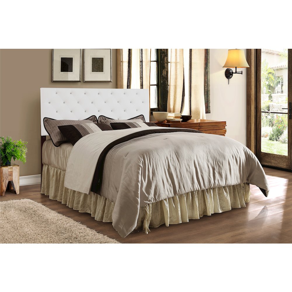 Glory Furniture Super Nova Full Headboard in White Color