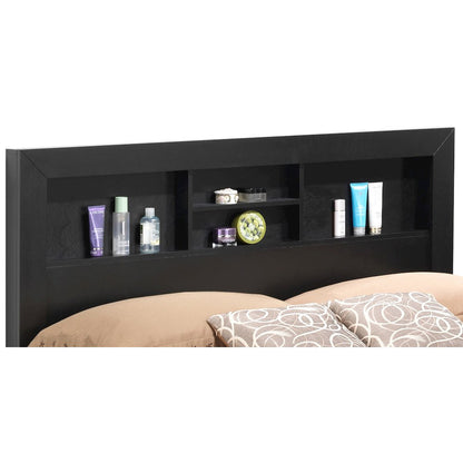 Glory Furniture Burlington Full Bed in Black Color
