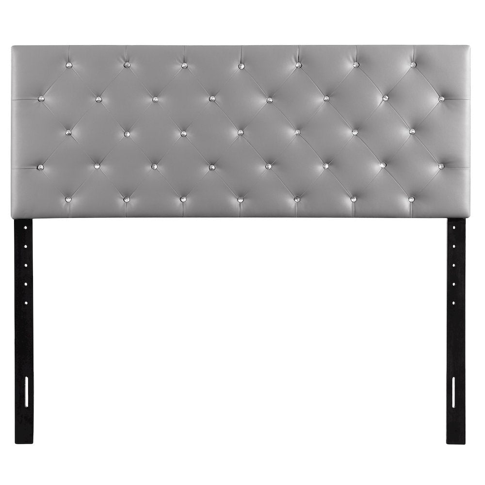 Glory Furniture Super Nova Full Headboard in Light Grey Color