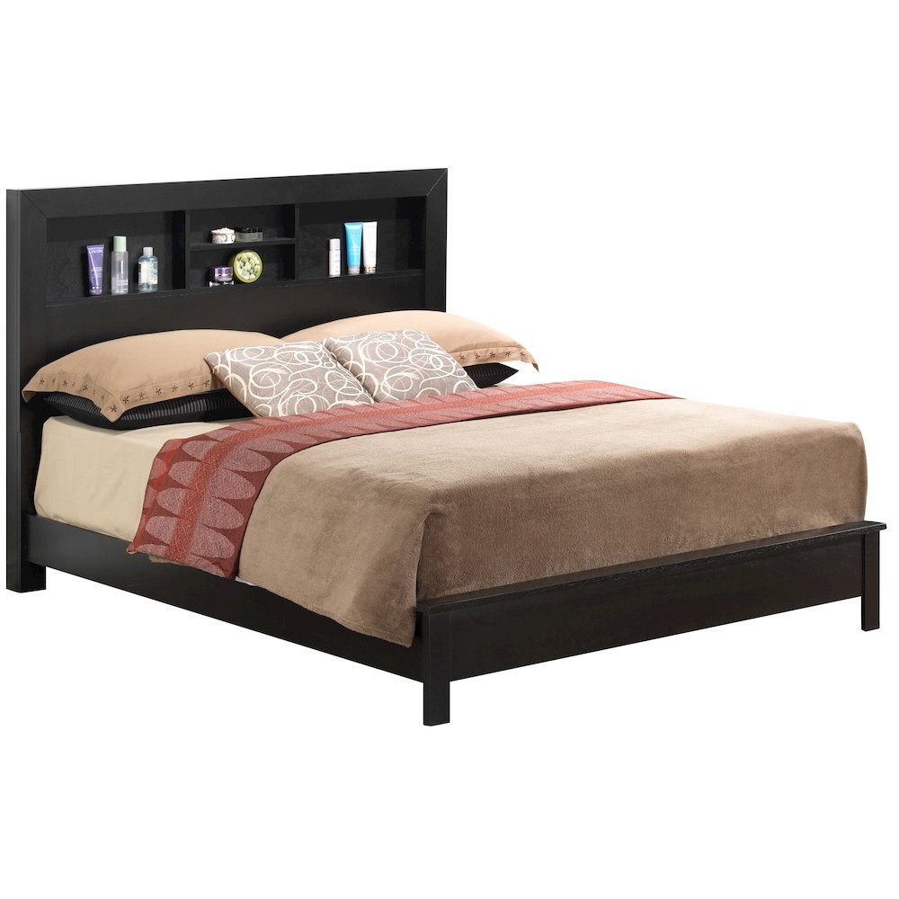 Glory Furniture Burlington Full Bed in Black Color