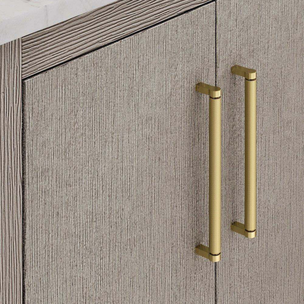 Hugo 72 In. Double Sink Carrara White Marble Countertop Bath Vanity in Grey Oak