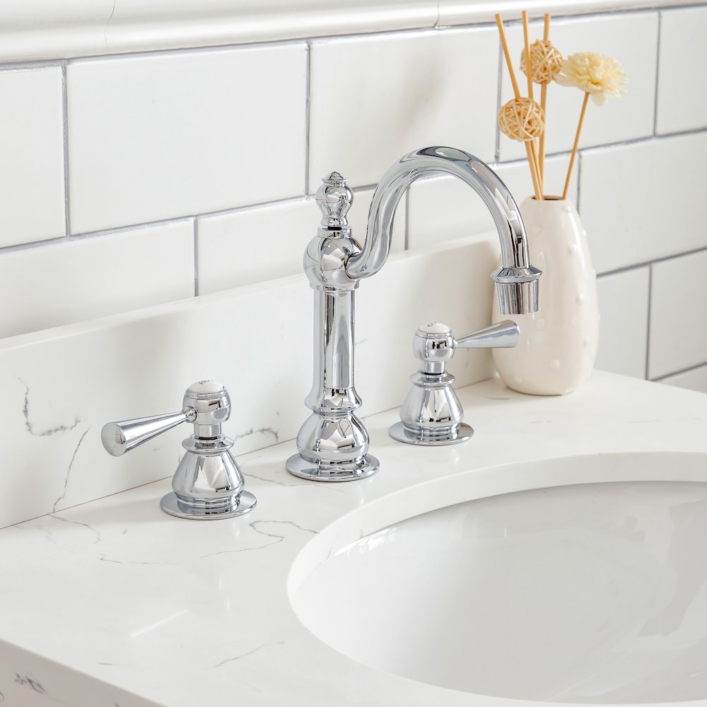 Queen 24 In. Single Sink Sink Carrara Quartz Countertop Bath Vanity