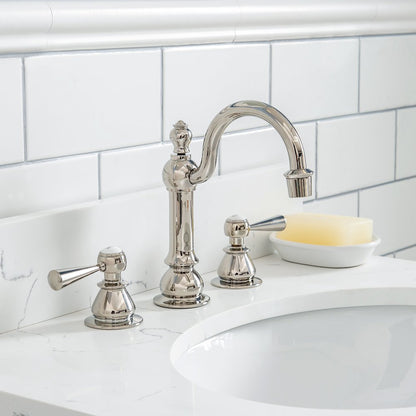 Queen 24 In. Single Sink Sink Carrara Quartz Countertop Bath Vanity