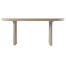 Gray Faux Cement Coffee Table with Manufactured Wood Top and Modern Design
