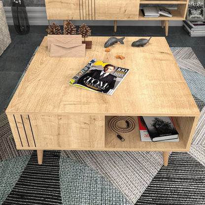 Ronas Coffee Table - Sapphire Oak