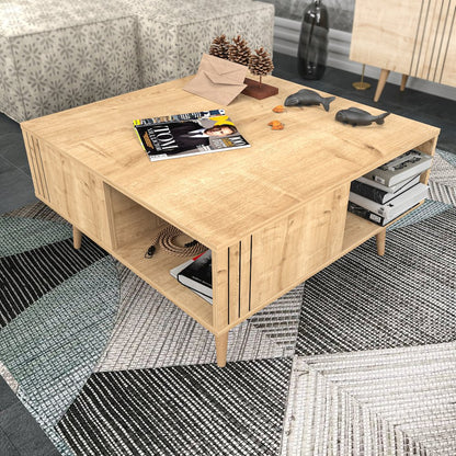 Ronas Coffee Table - Sapphire Oak