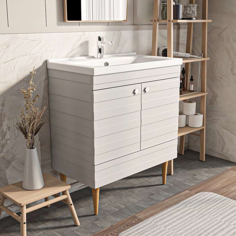 Yemera 31" Bathroom Vanity White