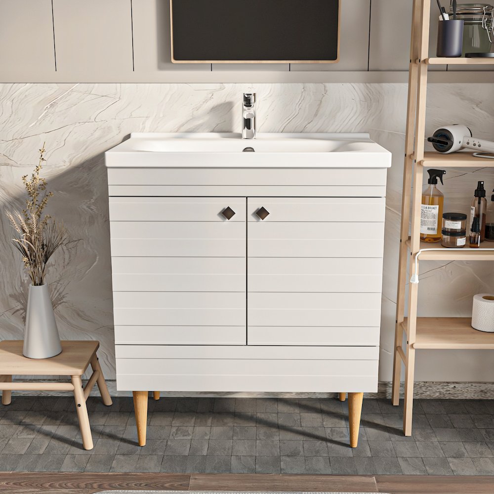 Yemera 31" Bathroom Vanity White
