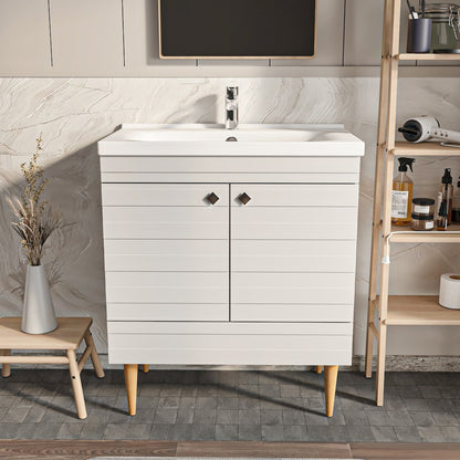 Yemera 31" Bathroom Vanity White
