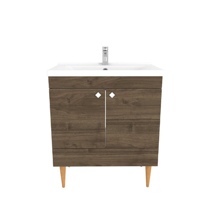 Yemera 31" Bathroom Vanity Walnut