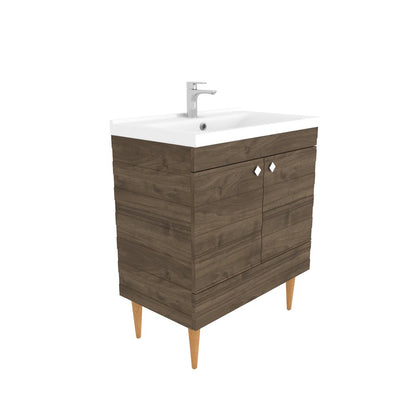 Yemera 31" Bathroom Vanity Walnut