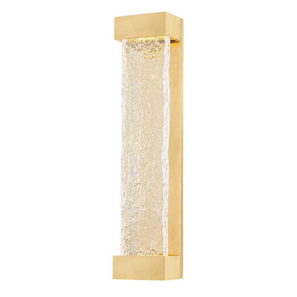 Wharton Wall Sconce, Aged Brass