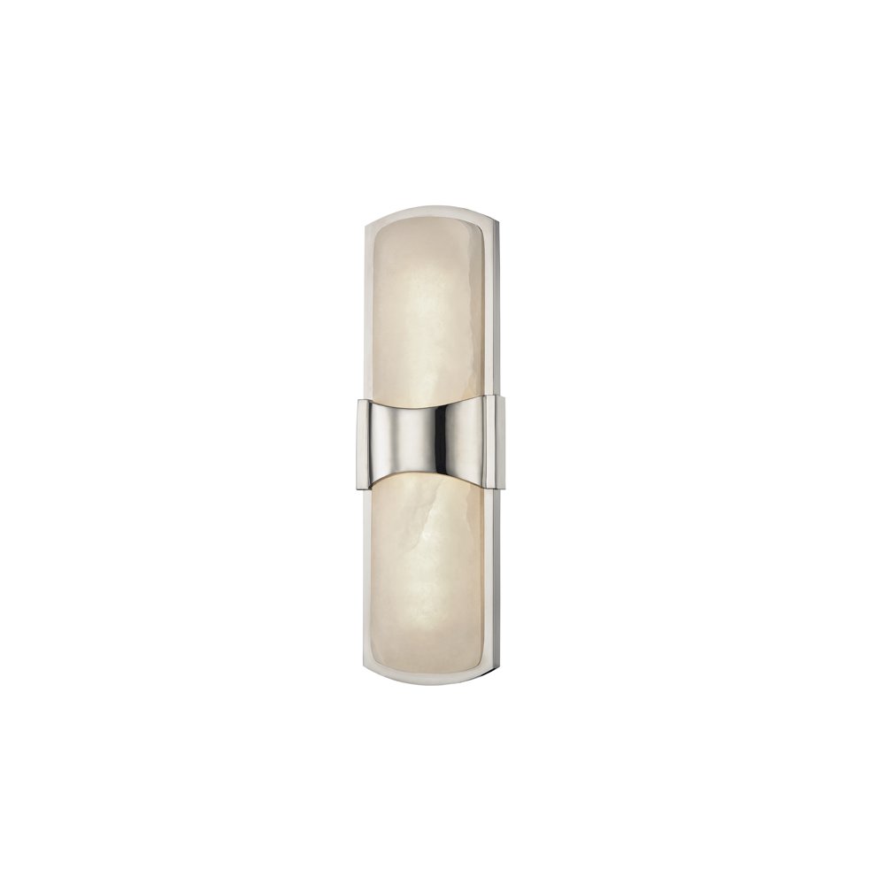 Valencia Wall Sconce, Polished Nickel