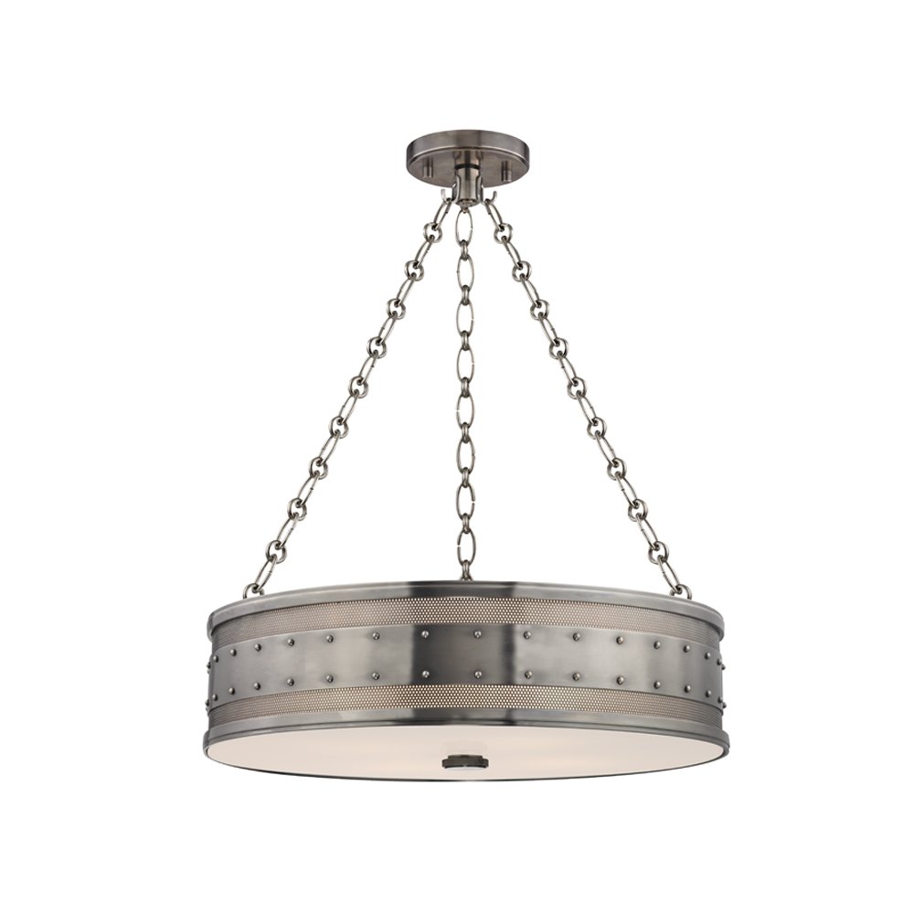 Gaines Chandelier, Historic Nickel