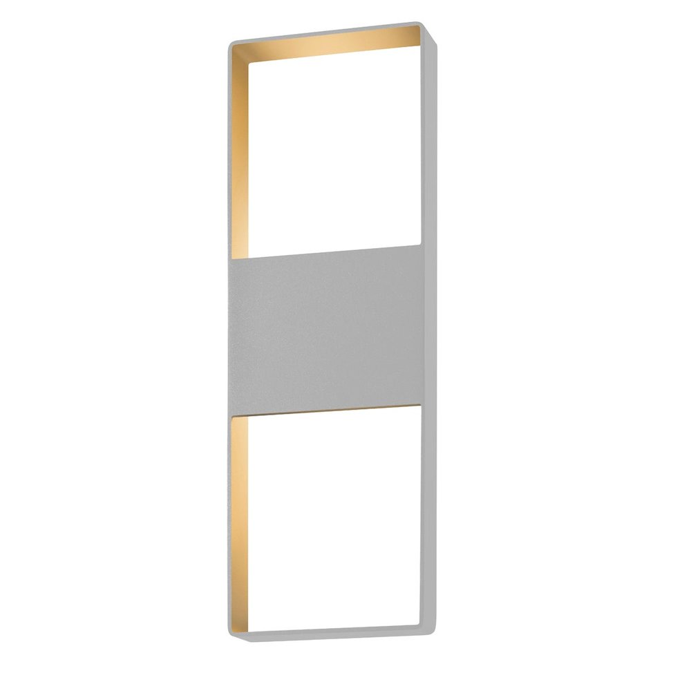Light Frames Wall Sconce, Textured Gray