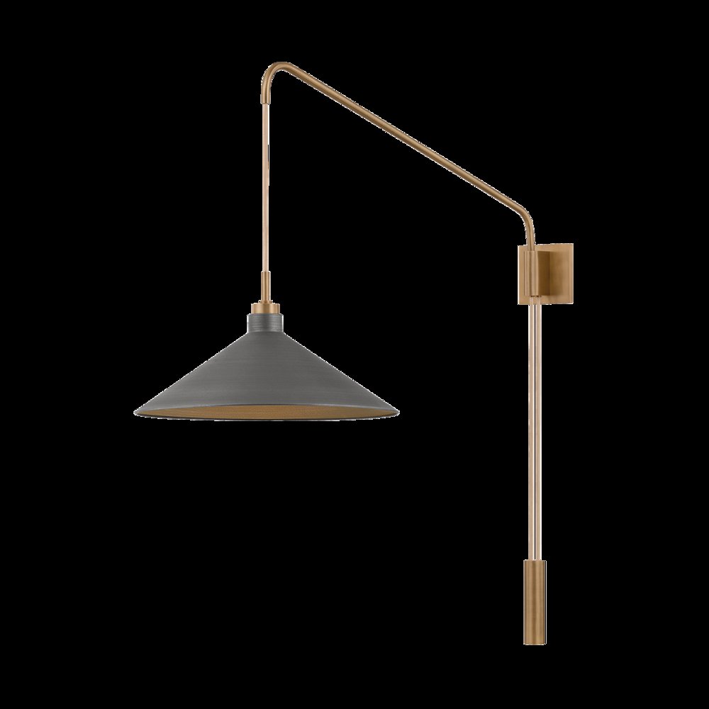 Conor Wall Sconce, Patina Brass