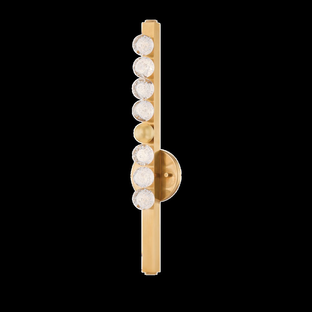 Annecy Wall Sconce, Vintage Brass