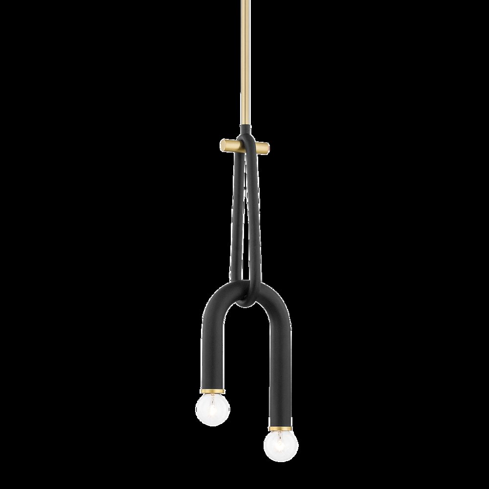 Whit Pendant, Aged Brass
