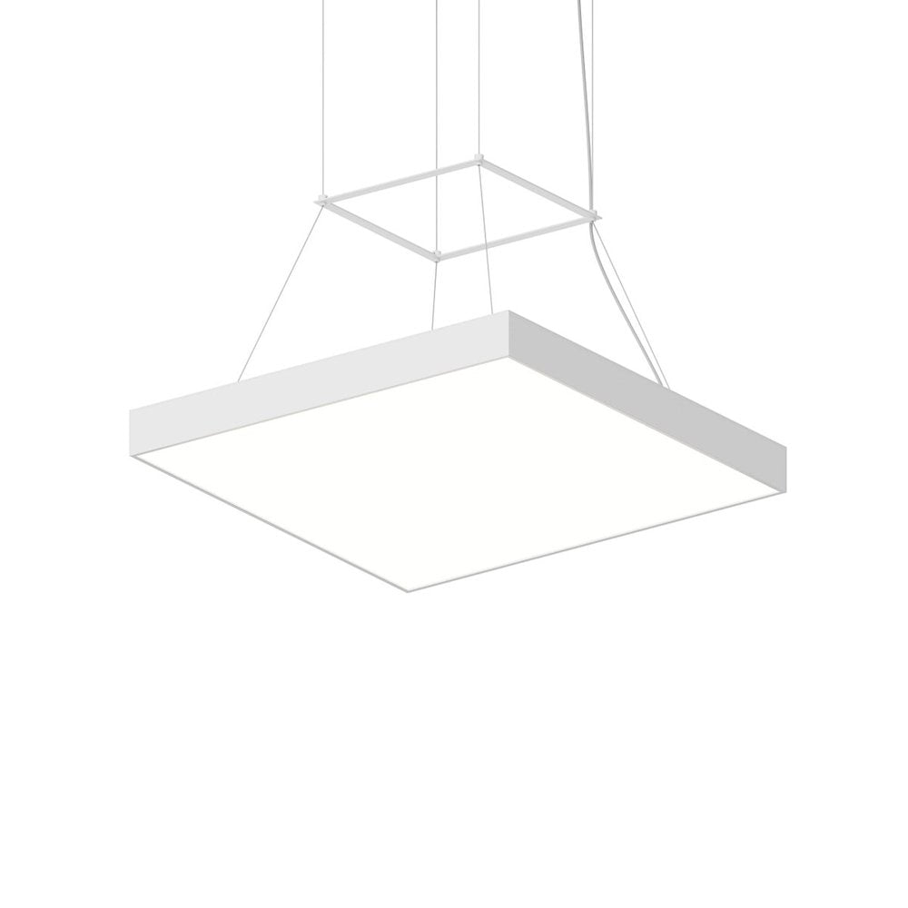 Pi Pendant, Satin White