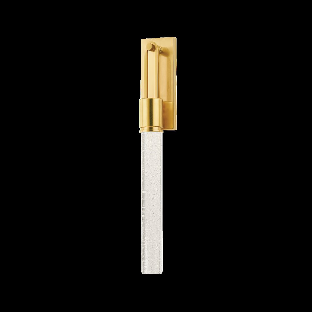 Raynham Wall Sconce, Aged Brass