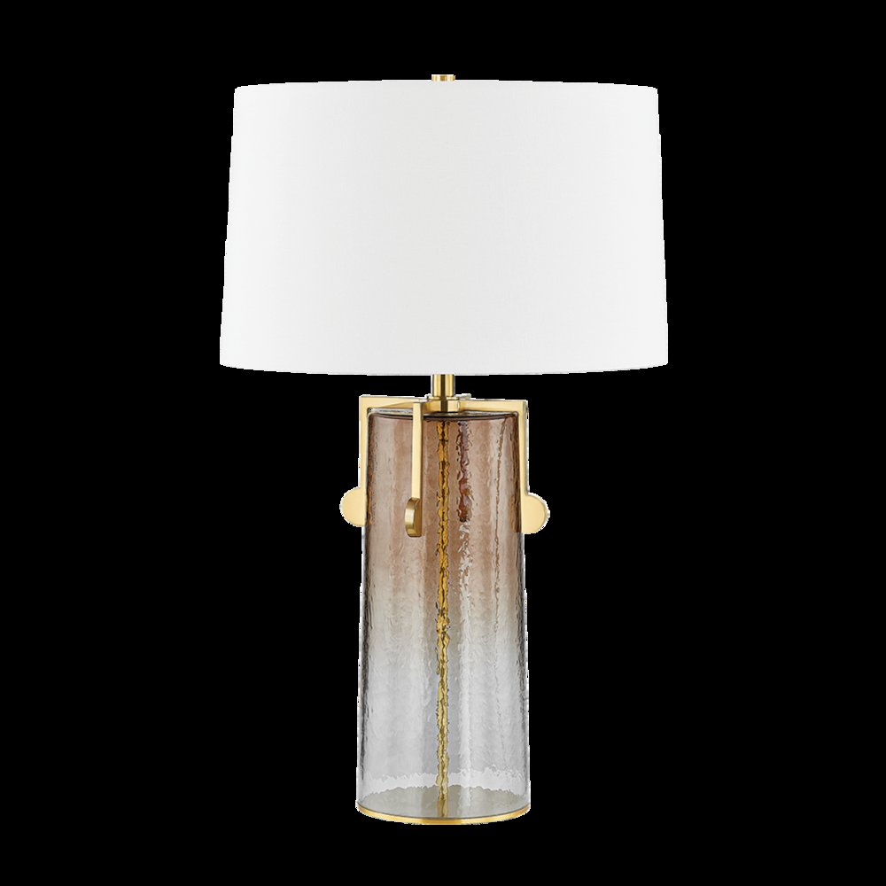 Wildwood Table Lamp, Aged Brass