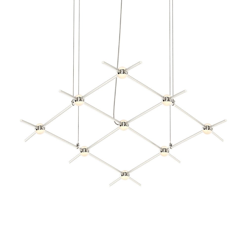Constellation Pendant, Satin Nickel