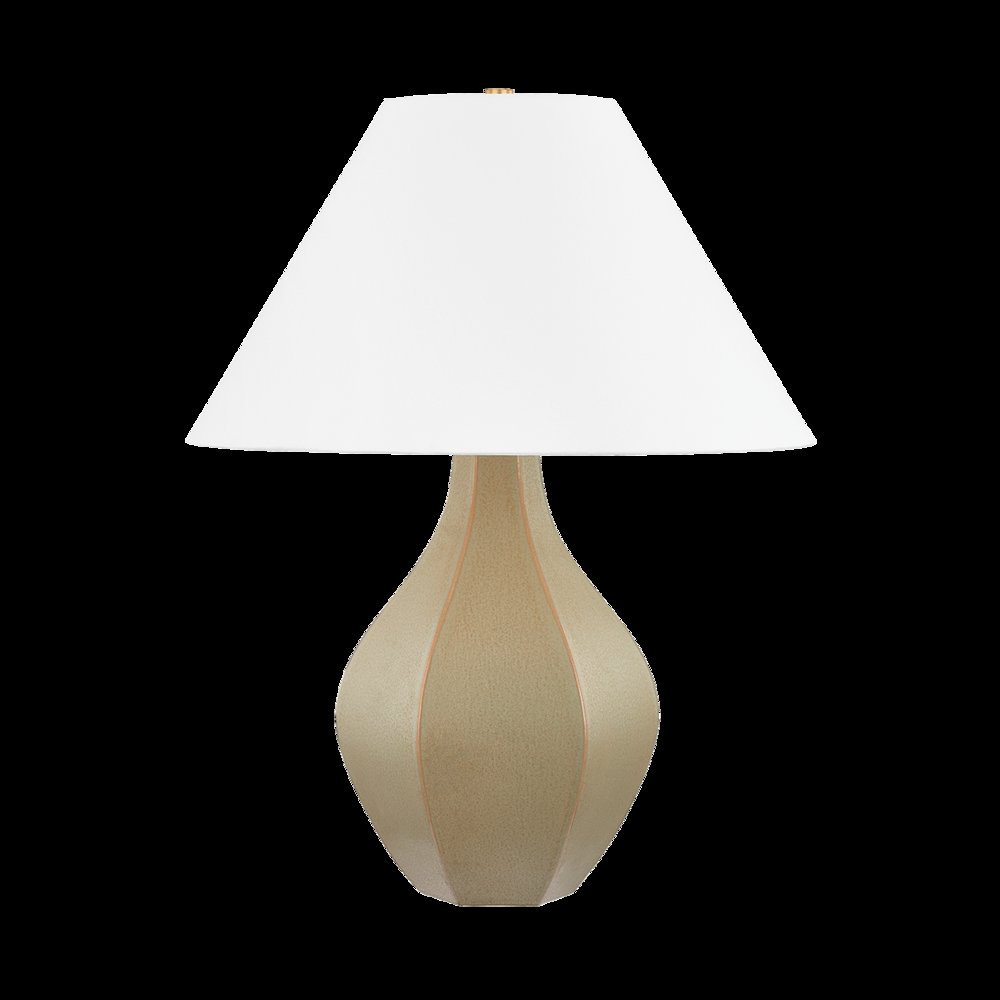 Abescon Table Lamp, Aged Brass