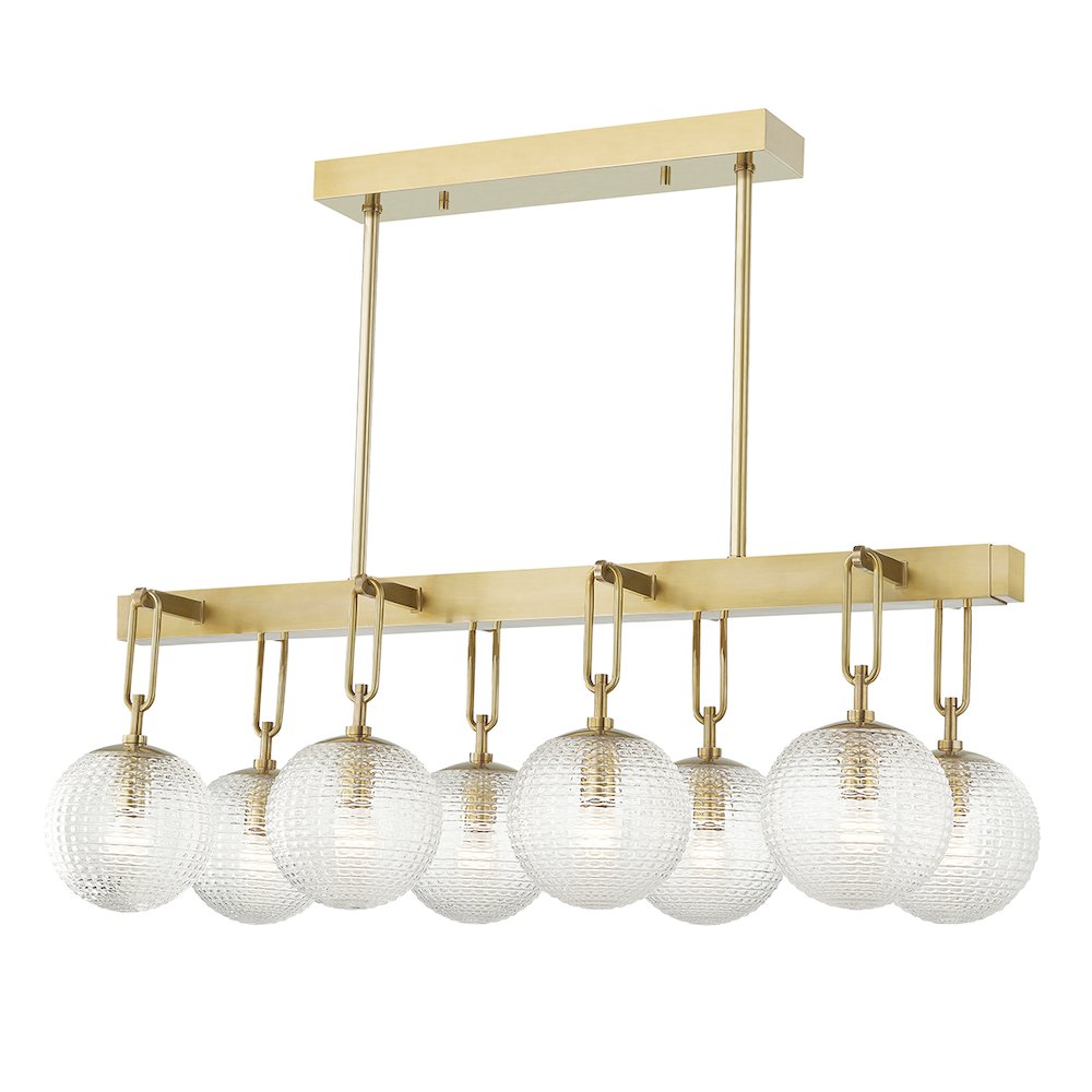 Jewett Linear, Aged Brass