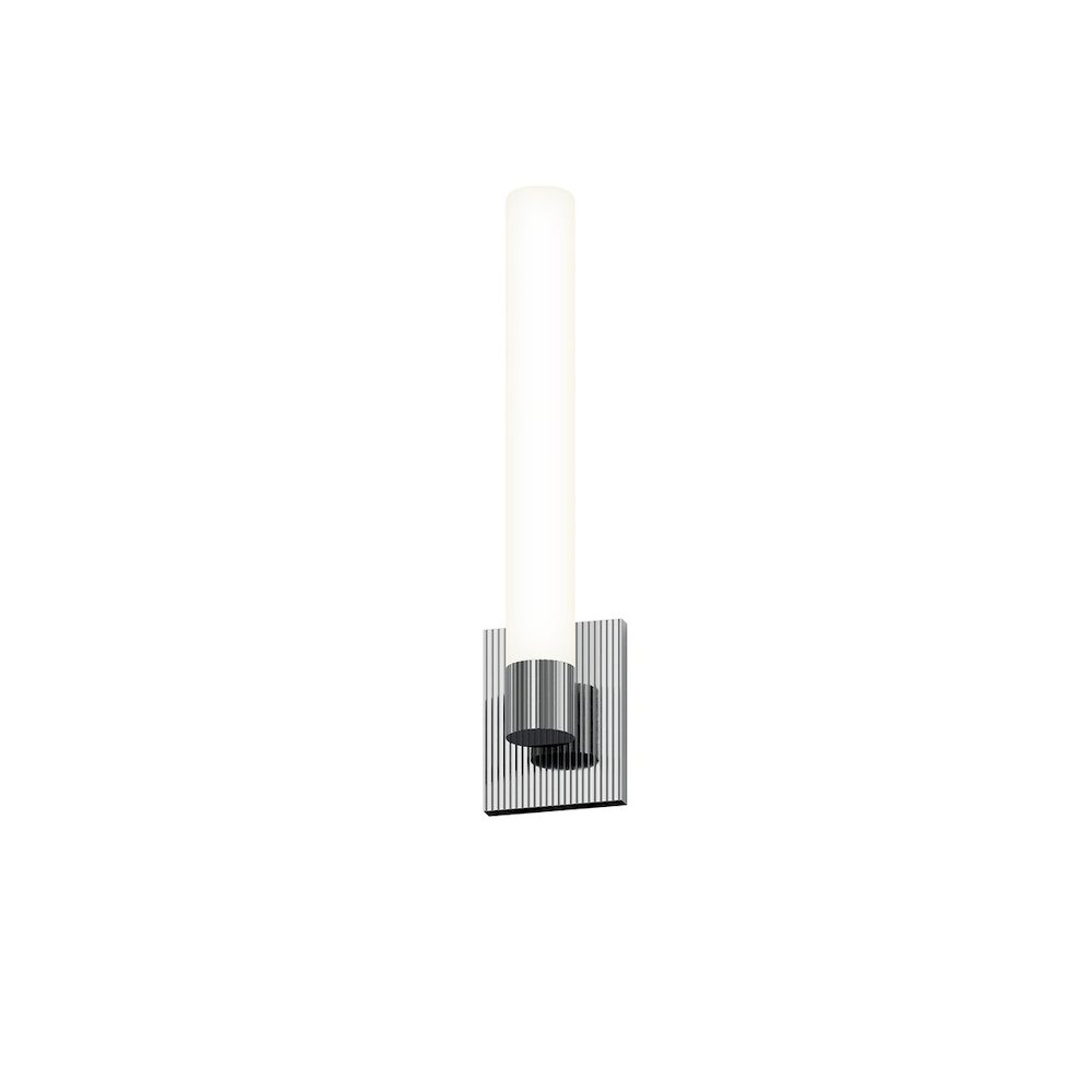 Scepter Wall Sconce, Polished Chrome